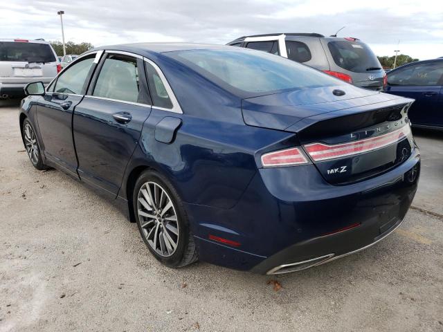 3LN6L5C95HR653469 - 2017 LINCOLN MKZ SELECT BLUE photo 3