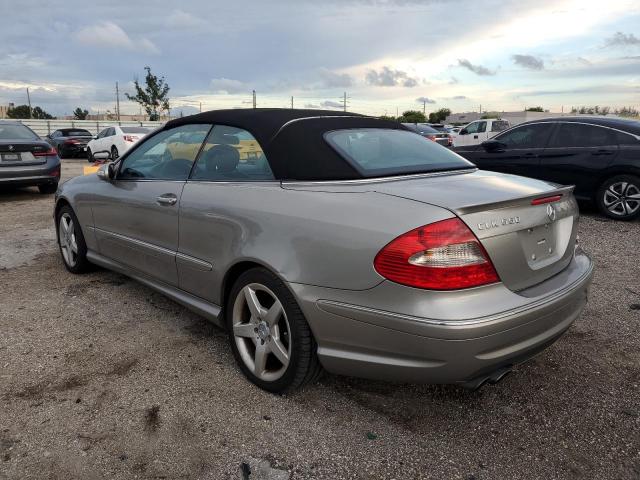 WDBTK72F47T081884 - 2007 MERCEDES-BENZ CLK-CLASS TAN photo 3