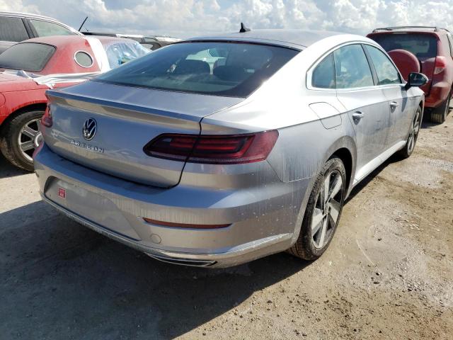 WVWAR7AN1ME012969 - 2021 VOLKSWAGEN ARTEON SE SILVER photo 4