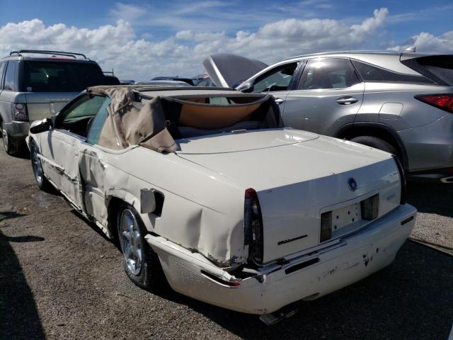 1G6EC12952B106694 - 2002 CADILLAC ELDORADO C WHITE photo 3