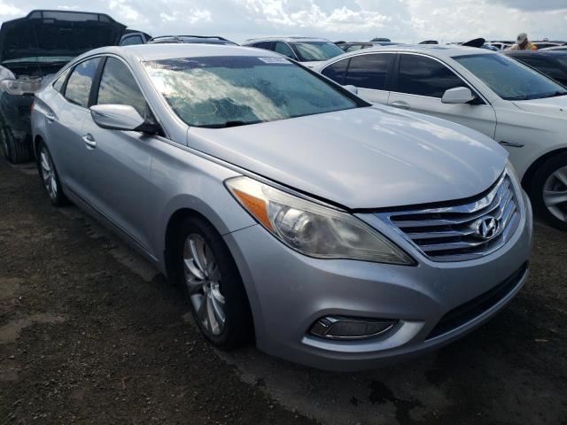 KMHFG4JG2CA185400 - 2012 HYUNDAI AZERA GLS BLUE photo 1