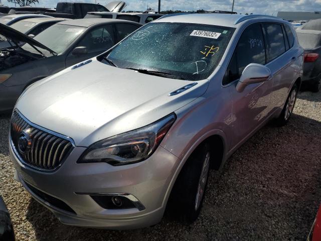 LRBFXBSA2HD087877 - 2017 BUICK ENVISION E SILVER photo 2