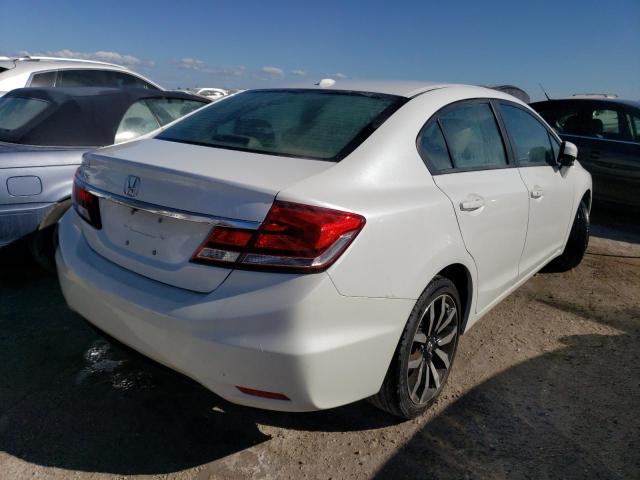 19XFB2F91FE064022 - 2015 HONDA CIVIC EXL Blanc photo 4