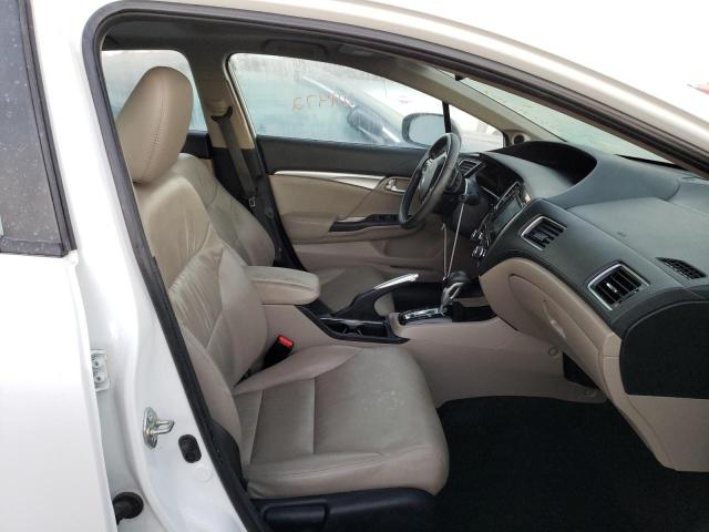 19XFB2F91FE064022 - 2015 HONDA CIVIC EXL Blanc photo 5