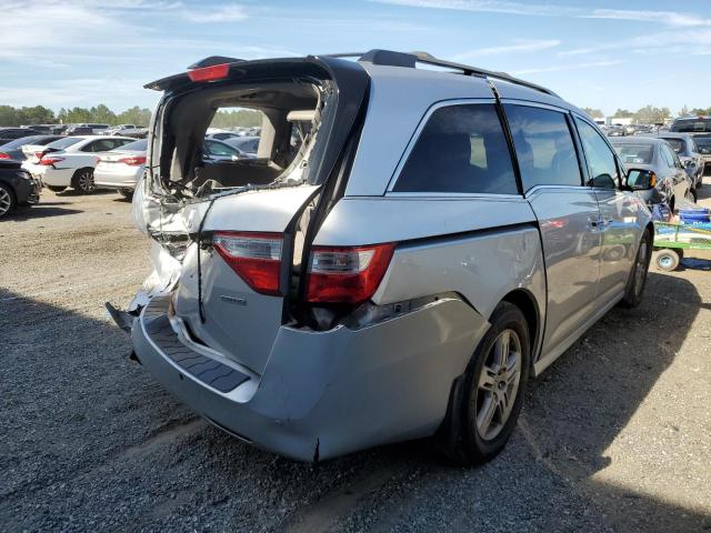 5FNRL5H94DB036604 - 2013 HONDA ODYSSEY TO SILVER photo 4