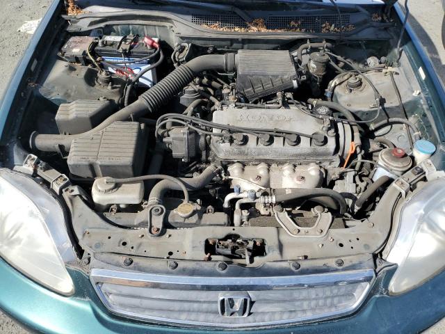 2HGEJ6614YH565866 - 2000 HONDA CIVIC BASE GREEN photo 7