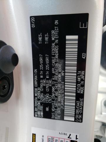 JTJAARBZ6L5016614 - 2020 LEXUS NX 300 BAS 白色 照片 10