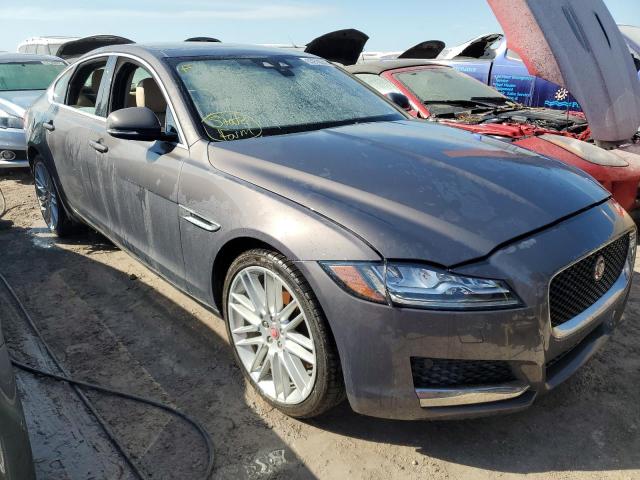 SAJBK4BVXGCY12175 - 2016 JAGUAR XF PRESTIG GRAY photo 1