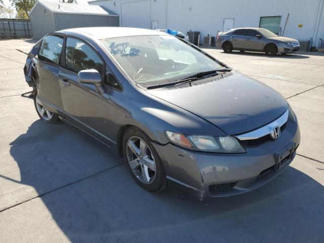 19XFA16649E029031 - 2009 HONDA CIVIC LX-S ნაცრისფერი ფოტო 1