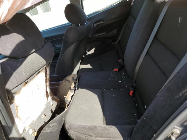 19XFA16649E029031 - 2009 HONDA CIVIC LX-S ნაცრისფერი ფოტო 6