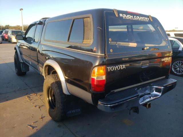 4TAWN72NXYZ615509 - 2000 TOYOTA TACOMA XTR GREEN photo 3