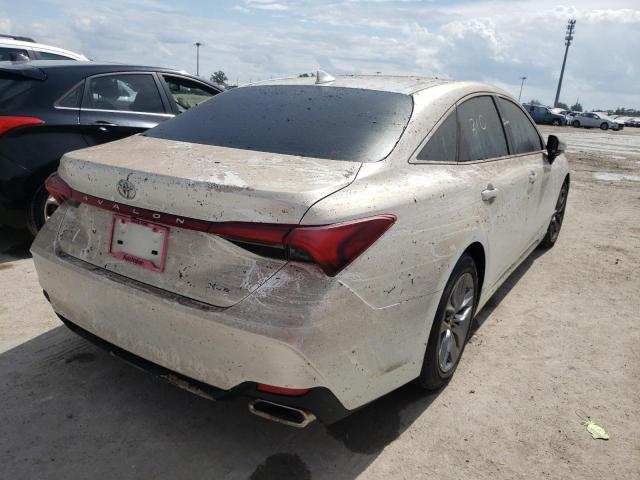 4T1AZ1FB3NU078129 - 2022 TOYOTA AVALON XLE WHITE photo 4