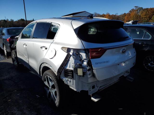 KNDPRCA64H7264205 - 2017 KIA SPORTAGE S SILVER photo 3