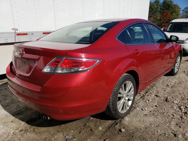 1YVHP82A595M35903 - 2009 MAZDA MAZDA6 RED photo 4