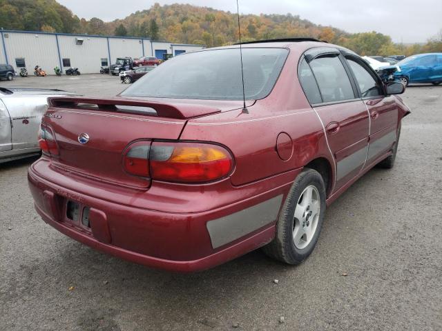 1G1NE52J33M651848 - 2003 CHEVROLET MALIBU LS RED photo 4