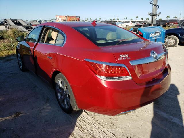 1G4GD5E35CF292714 - 2012 BUICK LACROSSE P RED photo 3