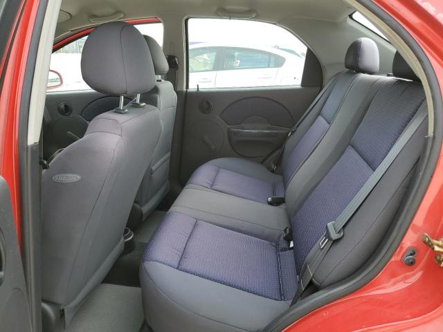 KL1TD56676B616129 - 2006 CHEVROLET AVEO BASE Qırmızı foto 10