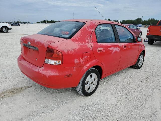 KL1TD56676B616129 - 2006 CHEVROLET AVEO BASE Qırmızı foto 3