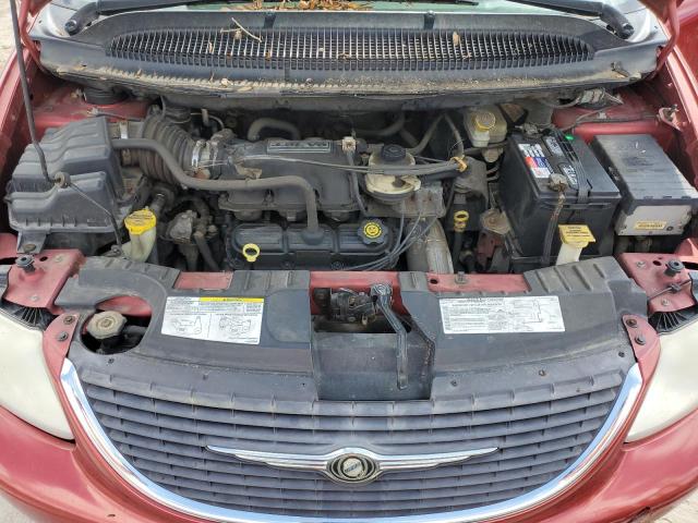 2C8GP64L34R519796 - 2004 CHRYSLER TOWN & COU RED photo 7