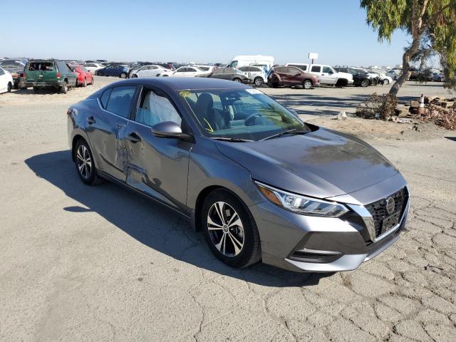 3N1AB8CV9LY273813 - 2020 NISSAN SENTRA SV GRAY photo 1