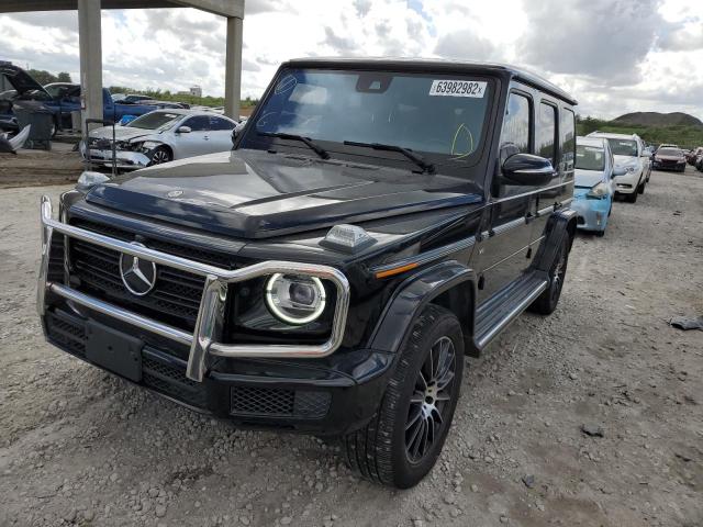 WDCYC6BJ2KX301294 - 2019 MERCEDES-BENZ G 550 BLACK photo 2