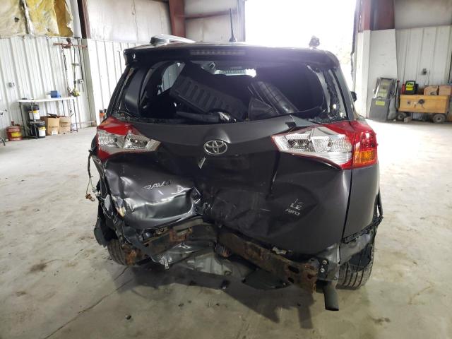 JTMBFREV8D5027276 - 2013 TOYOTA RAV4 LE GRAY photo 9