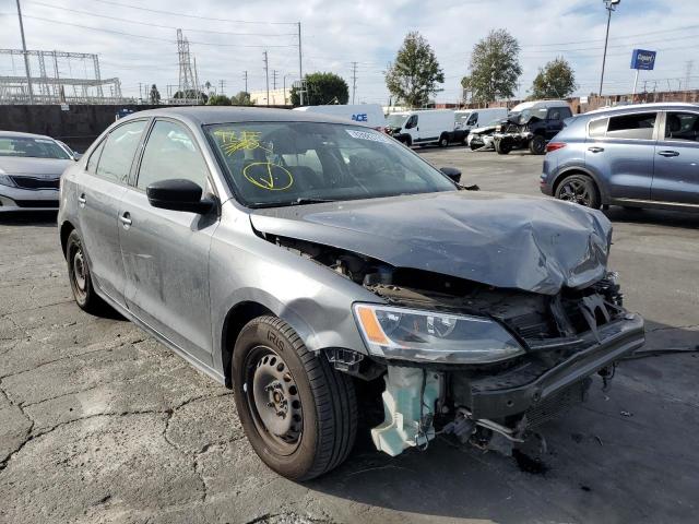 3VW2K7AJ9DM271545 - 2013 VOLKSWAGEN JETTA BASE GRAY photo 1