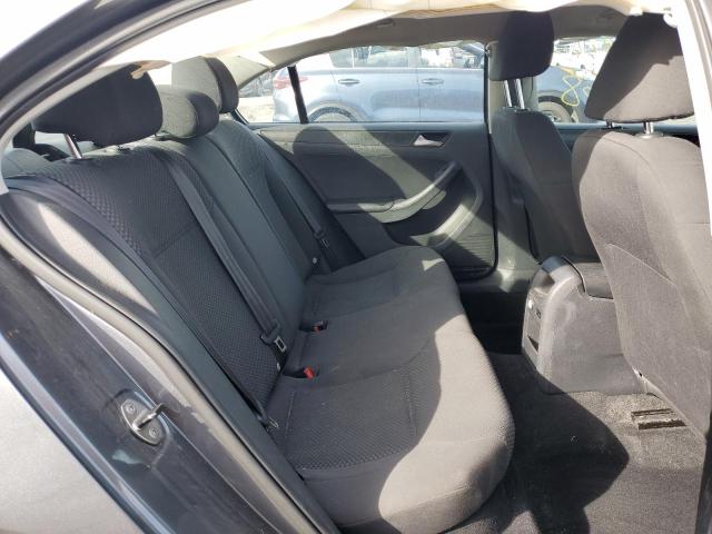 3VW2K7AJ9DM271545 - 2013 VOLKSWAGEN JETTA BASE GRAY photo 6
