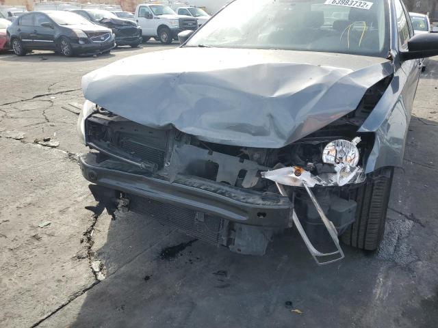 3VW2K7AJ9DM271545 - 2013 VOLKSWAGEN JETTA BASE GRAY photo 9