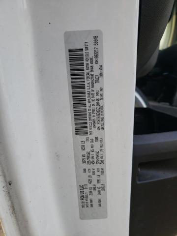 3C6TRVBD0GE100446 - 2016 RAM PROMASTER WHITE photo 10