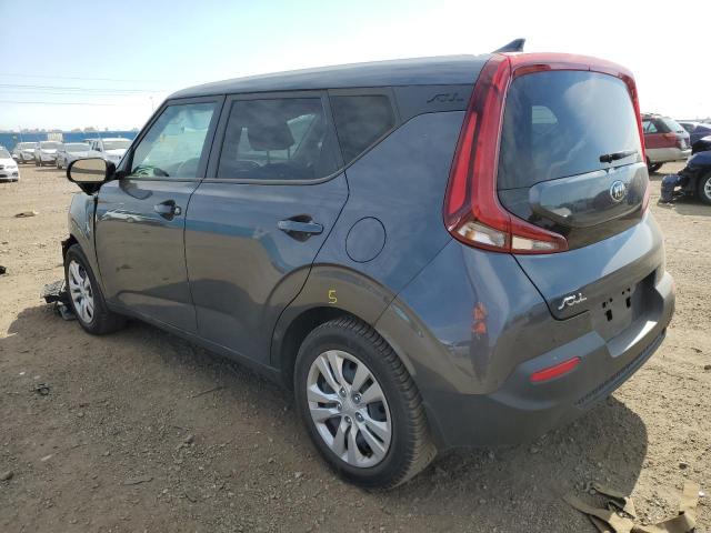 KNDJ23AUXL7080002 - 2020 KIA SOUL LX GRAY photo 3