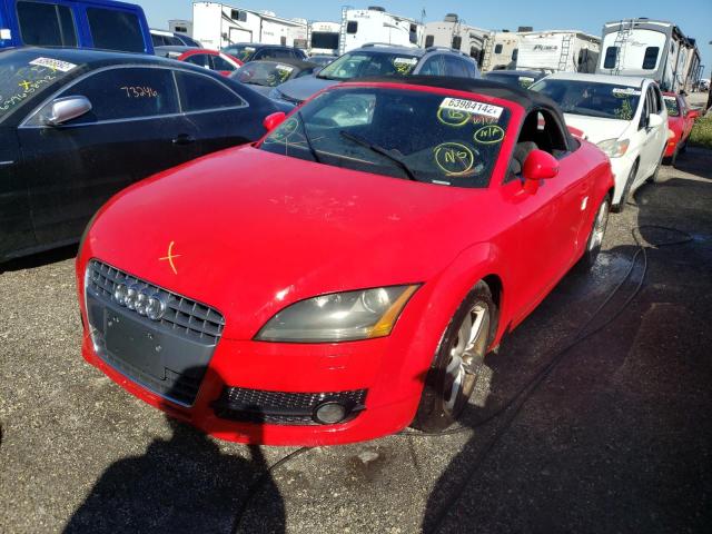 TRUMF38J781003679 - 2008 AUDI TT 2.0T RED photo 2