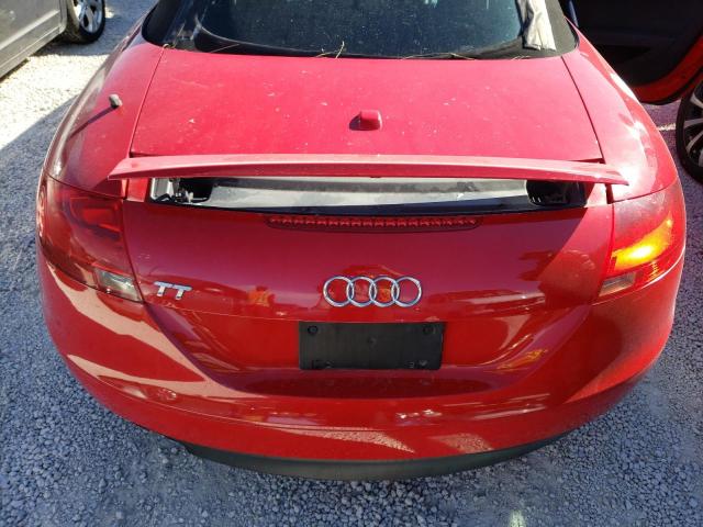 TRUMF38J781003679 - 2008 AUDI TT 2.0T RED photo 6