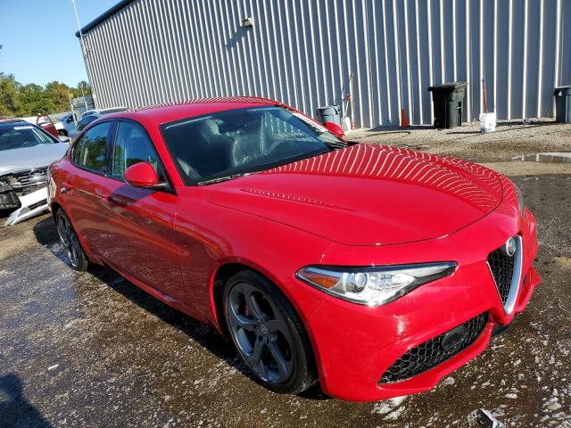 ZARFAEBN0J7567501 - 2018 ALFA ROMEO GIULIA RED photo 1