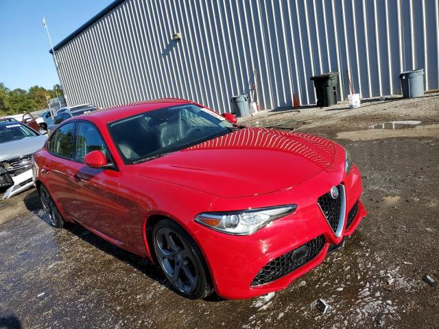 ZARFAEBN0J7567501 - 2018 ALFA ROMEO GIULIA RED photo 9