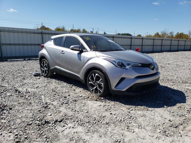 NMTKHMBX9KR070047 - 2019 TOYOTA C-HR XLE SILVER photo 1