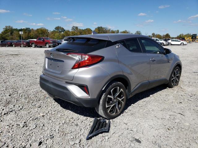 NMTKHMBX9KR070047 - 2019 TOYOTA C-HR XLE SILVER photo 4