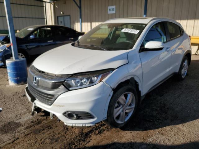 3CZRU5H50KM719509 - 2019 HONDA HR-V EX WHITE photo 2