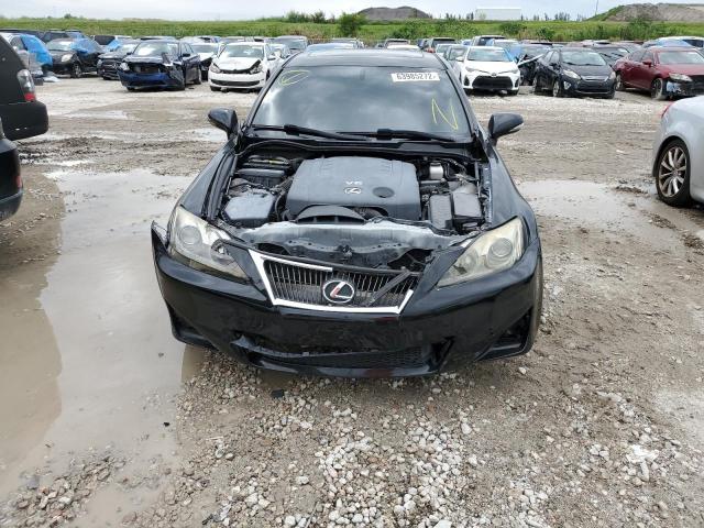 JTHBF5C22C5181464 - 2012 LEXUS IS 250 BLACK photo 9