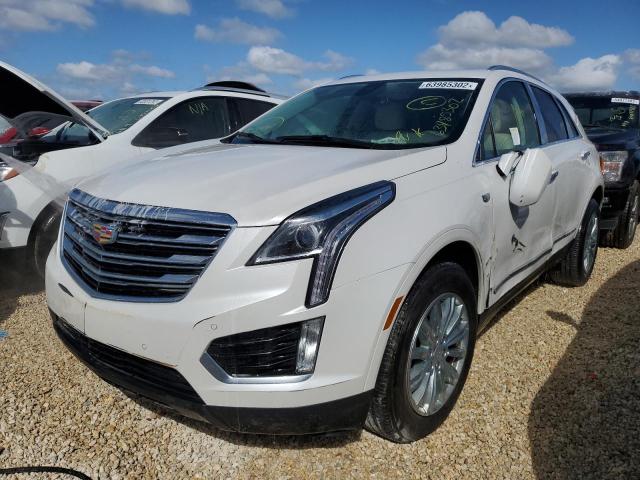 1GYKNCRS8JZ123908 - 2018 CADILLAC XT5 LUXURY WHITE photo 2