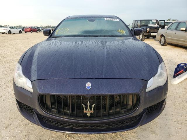 ZAM56PPA0G1165655 - 2016 MASERATI QUATTROPOR BLACK photo 5