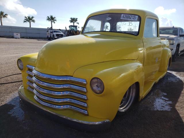 LBM168659 - 1953 CHEVROLET 3100 YELLOW photo 2