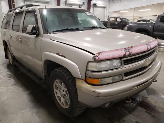 3GNFK16Z54G114391 - 2004 CHEVROLET SUBURBAN K TAN photo 1