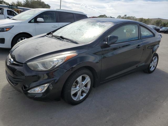 KMHDH6AE5DU014333 - 2013 HYUNDAI ELANTRA CO BLACK photo 2