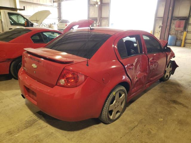 1G1AF5F59A7219169 - 2010 CHEVROLET COBALT 2LT RED photo 4