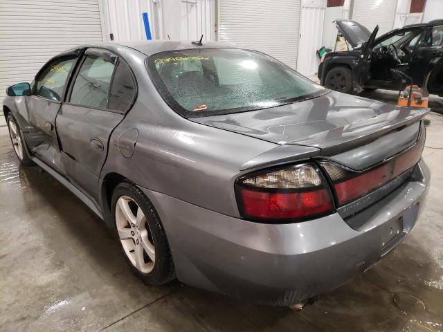 1G2HZ54Y75U105919 - 2005 PONTIAC BONNEVILLE GRAY photo 3