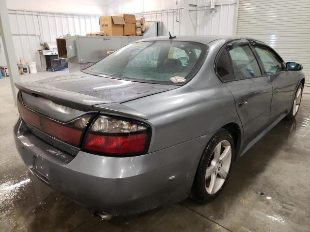 1G2HZ54Y75U105919 - 2005 PONTIAC BONNEVILLE GRAY photo 4