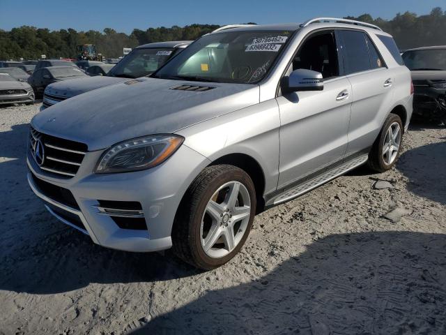 4JGDA7DB4EA309566 - 2014 MERCEDES-BENZ ML 550 4MA SILVER photo 2