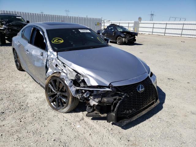 JTHGZ1B2XM5046743 - 2021 LEXUS IS 350 F-S SILVER photo 9