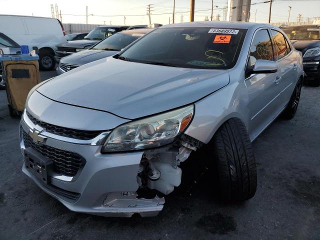 1G11C5SL1FF180247 - 2015 CHEVROLET MALIBU 1LT 银色 照片 2